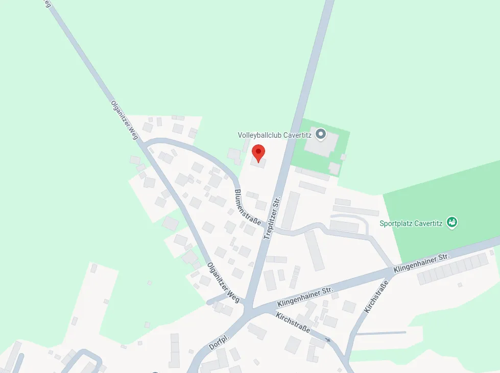 Standort Arztpraxis Cavertitz auf Google Maps